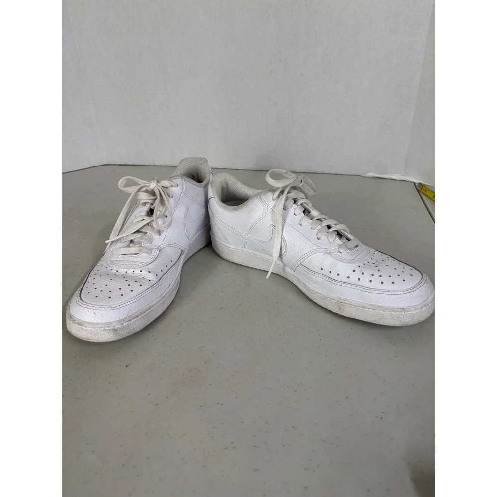 Nike Court‎ Vision Low Men's White Sneakers Shoes Size 11